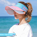 【Osun】女夏天戶外騎車運動防紫外線空頂伸縮帽緣防曬遮陽帽(顏色任選/CE334)_13 【Osun】女夏天戶外騎車運動防紫外線空頂伸縮帽緣防曬遮陽帽(顏色任選/CE334)_13