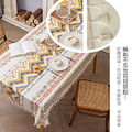 【Osun】135x90cm波西米亞風民族風防水防油免洗棉麻布藝流蘇民宿餐桌巾桌布(顏色任選/CE422)_11 【Osun】135x90cm波西米亞風民族風防水防油免洗棉麻布藝流蘇民宿餐桌巾桌布(顏色任選/CE422)_11