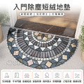 【Osun】45x90cm美式半圓型入門除塵地墊家用進門防滑地毯刮沙腳墊(羅馬假日CE443)_2 【Osun】45x90cm美式半圓型入門除塵地墊家用進門防滑地毯刮沙腳墊(羅馬假日CE443)_2