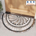 【Osun】45x90cm美式半圓型入門除塵地墊家用進門防滑地毯刮沙腳墊(羅馬假日CE443)_11 【Osun】45x90cm美式半圓型入門除塵地墊家用進門防滑地毯刮沙腳墊(羅馬假日CE443)_11