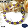 【德山珠寶】5A級6mm天然紫/黃水晶造型手鍊(CE476)_1 【德山珠寶】5A級6mm天然紫/黃水晶造型手鍊(CE476)_1