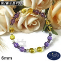 【德山珠寶】5A級6mm天然紫/黃水晶造型手鍊(CE476)_5 【德山珠寶】5A級6mm天然紫/黃水晶造型手鍊(CE476)_5