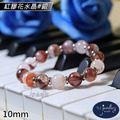 【德山珠寶】5A級10mm紅膠花水晶造型手鍊(CE476)_10 【德山珠寶】5A級10mm紅膠花水晶造型手鍊(CE476)_10