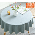 【Osun】120cm內直徑圓桌波浪邊北歐純色防水防油免洗桌布巾混紡棉麻桌墊(顏色任選/CE422)_22 【Osun】120cm內直徑圓桌波浪邊北歐純色防水防油免洗桌布巾混紡棉麻桌墊(顏色任選/CE422)_22