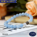 【德山珠寶】5A級6mm海藍寶水晶手鍊#03(多款任選/CE476) 【德山珠寶】5A級6mm海藍寶水晶手鍊#03(多款任選/CE476)