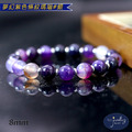 【D.S. jewellery 德山珠寶】5A級8mm夢幻紫色條紋瑪瑙造型手鍊 #金款/銀款(CE476)_11 【D.S. jewellery 德山珠寶】5A級8mm夢幻紫色條紋瑪瑙造型手鍊 #金款/銀款(CE476)_11