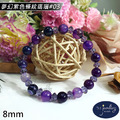 【D.S. jewellery 德山珠寶】5A級8mm夢幻紫色條紋瑪瑙造型手鍊#03/04款(CE476)_3 【D.S. jewellery 德山珠寶】5A級8mm夢幻紫色條紋瑪瑙造型手鍊#03/04款(CE476)_3