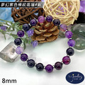 【D.S. jewellery 德山珠寶】5A級8mm夢幻紫色條紋瑪瑙造型手鍊 #金款/銀款(CE476)_14 【D.S. jewellery 德山珠寶】5A級8mm夢幻紫色條紋瑪瑙造型手鍊 #金款/銀款(CE476)_14