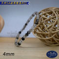 【D.S. jewellery 德山珠寶】5A級4mm天然黑髮晶水晶手鍊(CE476)_2 【D.S. jewellery 德山珠寶】5A級4mm天然黑髮晶水晶手鍊(CE476)_2