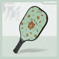 【LINE FRIENDS正版授權】專業認證 輕量玻璃纖維匹克球拍_1 【LINE FRIENDS正版授權】專業認證 輕量玻璃纖維匹克球拍_1