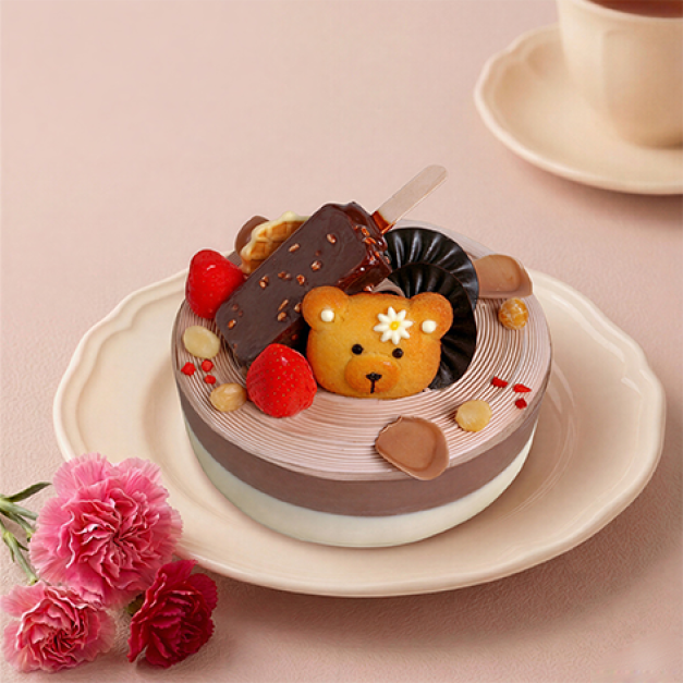 熊愛抱抱-冰淇淋 6吋/8吋 2026母親節蛋糕 熊愛抱抱-冰淇淋 6吋/8吋 2026母親節蛋糕