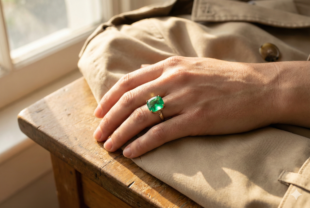 綠色位於光譜的中間,是讓眼睛最舒服的顏色,