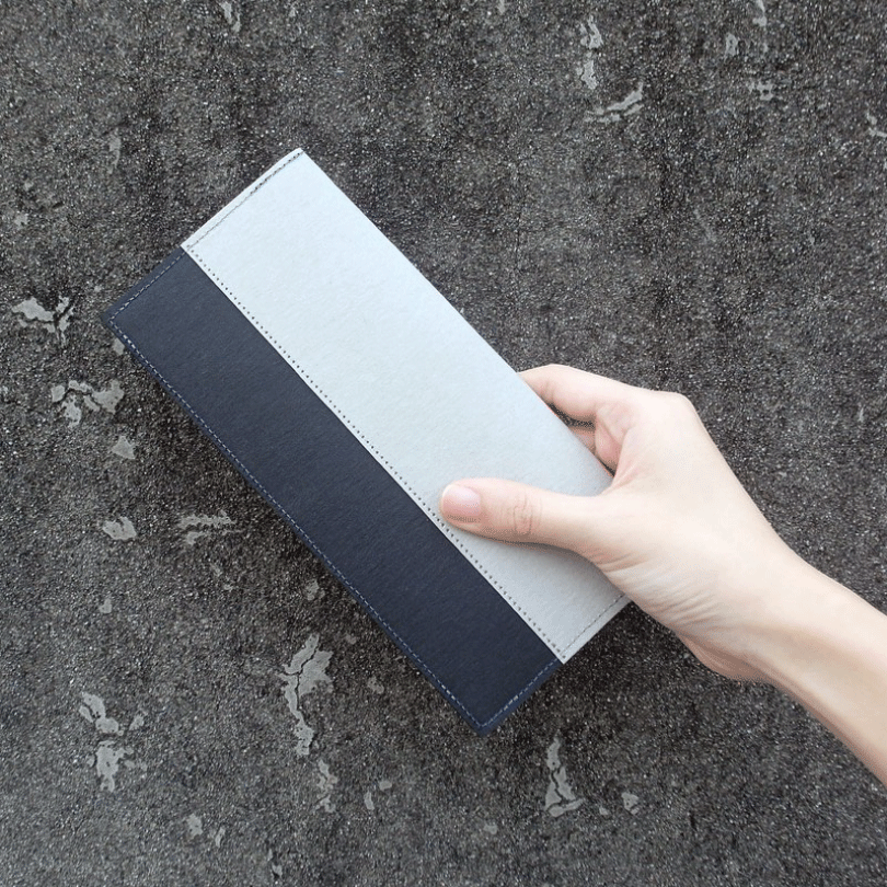黑 x 灰 水洗牛皮紙夾 | 長夾_2 黑 x 灰 水洗牛皮紙夾 | 長夾_2