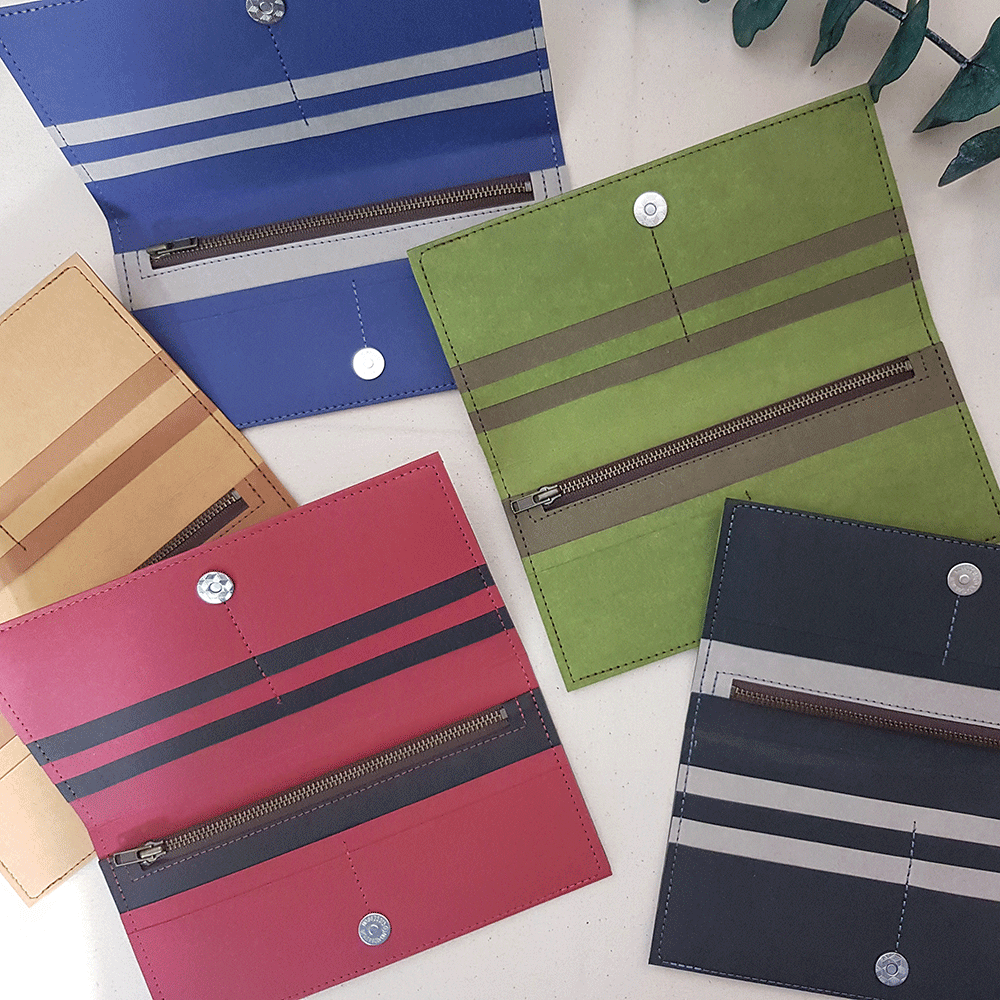 深棕 x 橙 水洗牛皮紙夾 | 長夾_6 深棕 x 橙 水洗牛皮紙夾 | 長夾_6