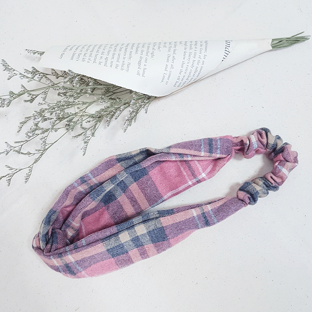 浪漫國度 磨毛英倫風 | 交叉鬆緊髮帶_2 浪漫國度 磨毛英倫風 | 交叉鬆緊髮帶_2