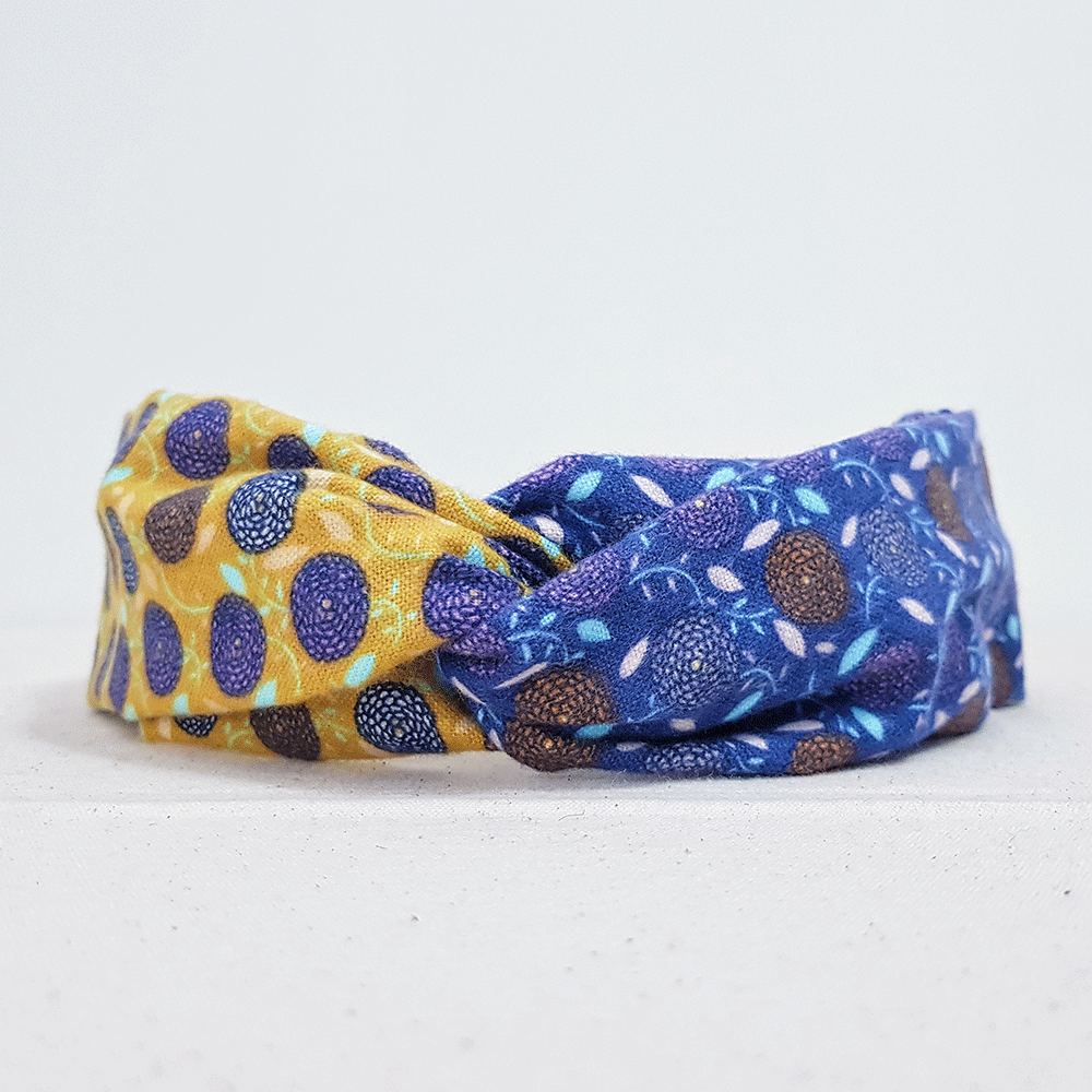 青檸葡萄派 磨毛款 | 交叉鬆緊髮帶_3 青檸葡萄派 磨毛款 | 交叉鬆緊髮帶_3