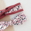 粉梅 韓國布 | 蝴蝶結髮帶 粉梅 韓國布 | 蝴蝶結髮帶