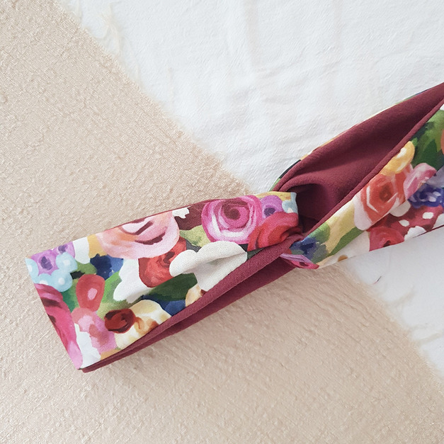 璀璨 韓國布 | 交叉鬆緊髮帶 璀璨 韓國布 | 交叉鬆緊髮帶