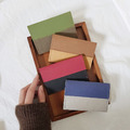 簡約撞色 水洗牛皮紙卡夾 | 卡片夾 名片夾 簡約撞色 水洗牛皮紙卡夾 | 卡片夾 名片夾