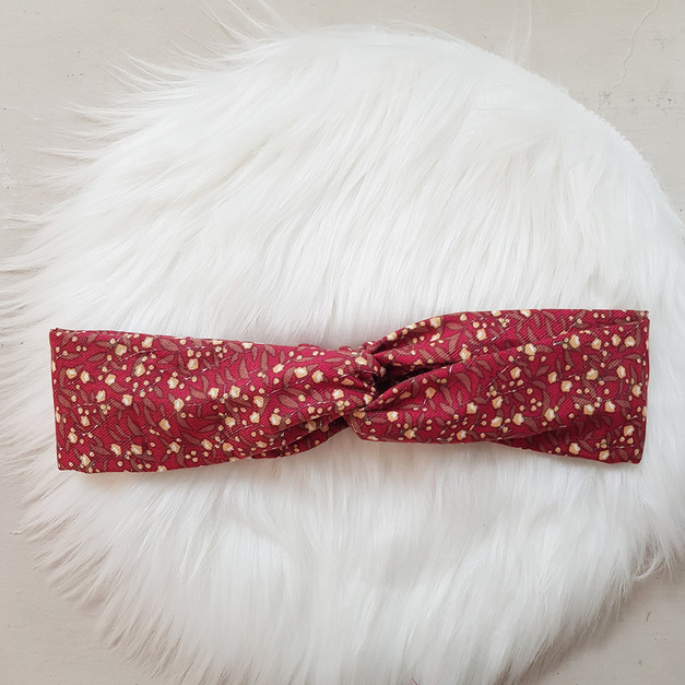 春分 磨毛布 | 交叉鬆緊髮帶 春分 磨毛布 | 交叉鬆緊髮帶