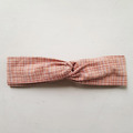 復古細格紋4色 | 交叉鬆緊髮帶_5 復古細格紋4色 | 交叉鬆緊髮帶_5
