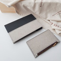黑X灰 水洗牛皮紙 | 護照套 附零錢夾_3 黑X灰 水洗牛皮紙 | 護照套 附零錢夾_3