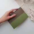 墨綠X草綠 水洗牛皮紙 | 護照套 附零錢夾_4 墨綠X草綠 水洗牛皮紙 | 護照套 附零錢夾_4