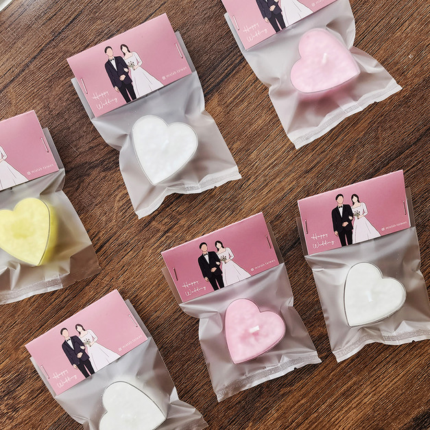 【客製禮】 愛心冰花茶蠟 | 10入起訂 【客製禮】 愛心冰花茶蠟 | 10入起訂