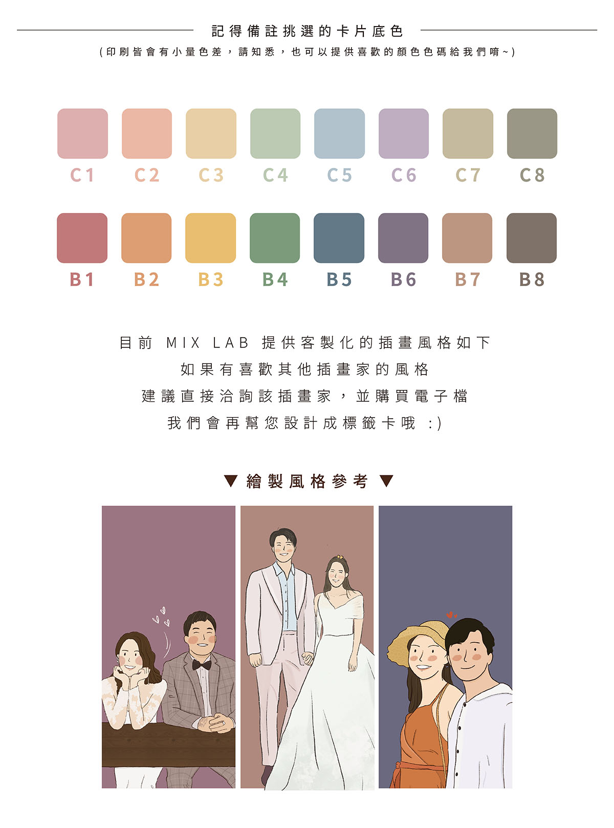 客製化小卡樣式三
