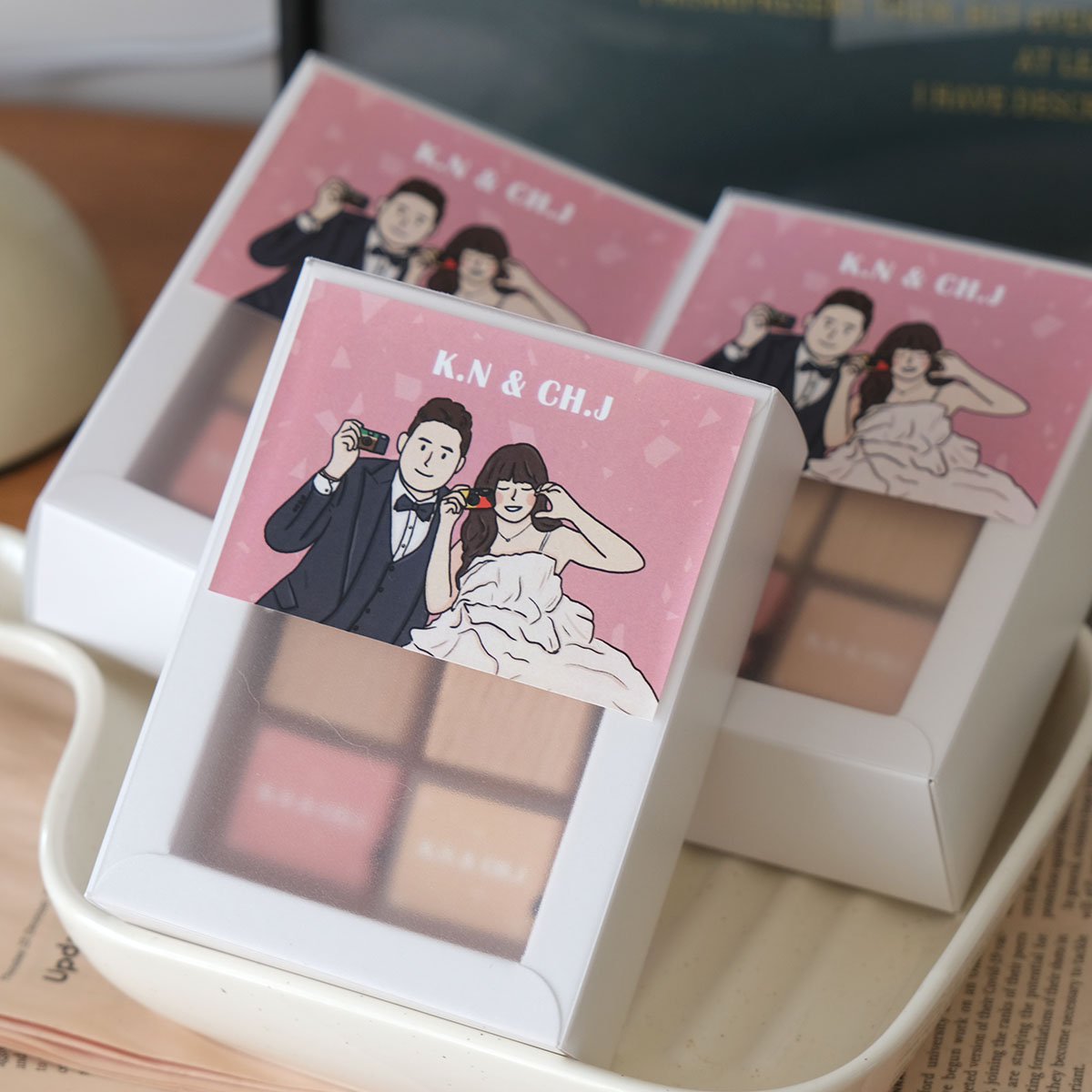 MIX LAB 車用擴香雙入婚禮禮盒 主圖