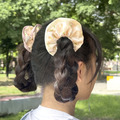 臺灣原生種白花 蝴蝶蘭|優雅粉色/白|髮圈.大_1 臺灣原生種白花 蝴蝶蘭|優雅粉色/白|髮圈.大_1