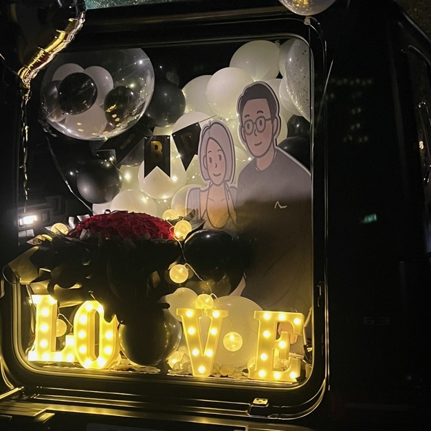 後車廂 賓士G-Class 特殊款 (不含花束) 後車廂 賓士G-Class 特殊款 (不含花束)