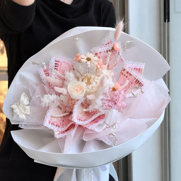 鈔票花禮♡掌上明珠錢錢花禮 鈔票花禮♡掌上明珠錢錢花禮