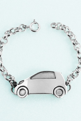 925純銀|QQ車小孩手鍊 SLKb02 925純銀|QQ車小孩手鍊 SLKb02