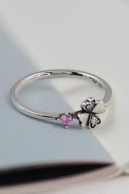 925純銀|心鑽幸運草 RS669 925純銀|心鑽幸運草 RS669