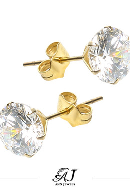 585K金|0.75單鑽耳環 e500000056 585K金|0.75單鑽耳環 e500000056