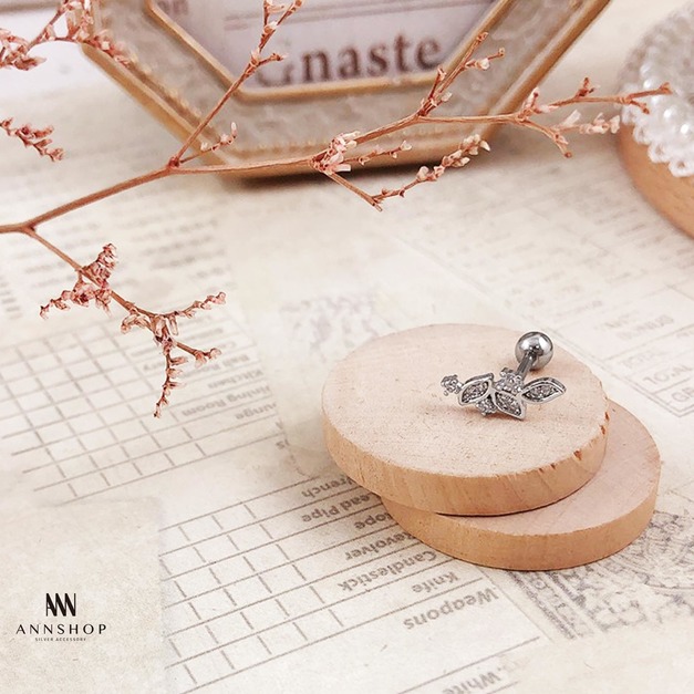 316L鋼|白鑽三葉I形環 s20000118