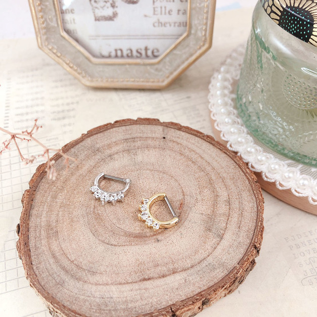 316L鋼|溫柔龐克耳鼻環 ADCSP02-1