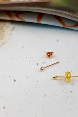 585K金|珠珠耳環(特小) e500000174-178-182 585K金|珠珠耳環(特小) e500000174-178-182