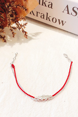 925純銀|金玉滿堂紅線手鍊 HL0256B01 925純銀|金玉滿堂紅線手鍊 HL0256B01