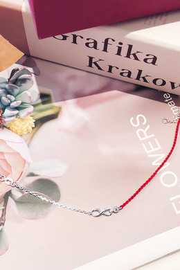 925純銀|鑽無限幸運紅線手鍊 HL0287B01 925純銀|鑽無限幸運紅線手鍊 HL0287B01