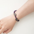 925純銀|敲拓面紫水晶手鍊 b9066_2 925純銀|敲拓面紫水晶手鍊 b9066_2