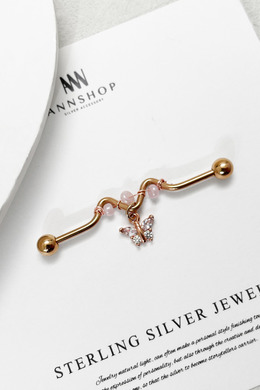 316L鋼|串珠電流小蝴蝶I形環 s2150YECFA-17 316L鋼|串珠電流小蝴蝶I形環 s2150YECFA-17