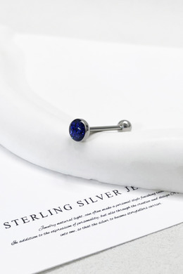 316L鋼|亮粉弧球I形環(寶藍) s2149ECAE-6 316L鋼|亮粉弧球I形環(寶藍) s2149ECAE-6