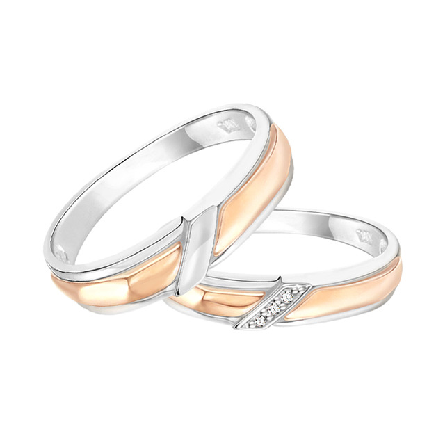 375K金|牽繫情緣真鑽戒指 JR05A9-B9