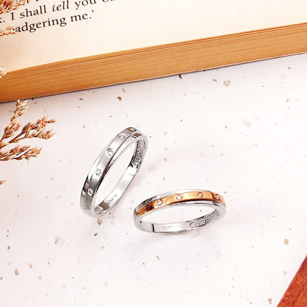 375K金|相遇時分真鑽戒指 JR20A9-B9