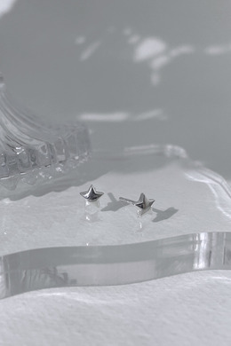 925純銀|素面小星星耳飾 EL0703 925純銀|素面小星星耳飾 EL0703