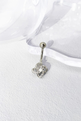 316L鋼|四葉草肚臍環 s7205 316L鋼|四葉草肚臍環 s7205