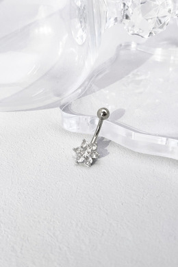 316L鋼|圓仔花肚臍環 s7204 316L鋼|圓仔花肚臍環 s7204