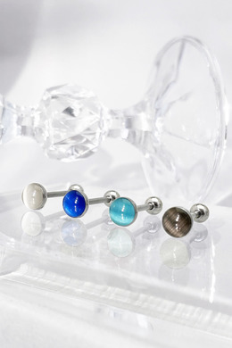 316L鋼|素面貓眼I形環 s2162 316L鋼|素面貓眼I形環 s2162